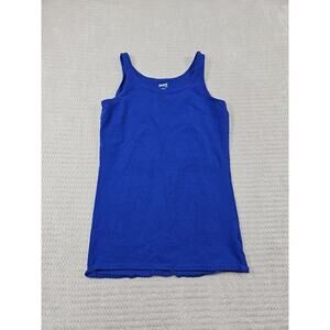 Duluth Trading Co Shirt Womens Small Blue Tank Top Sleeveless Casual Outdoor